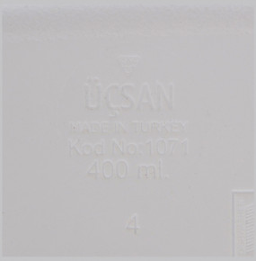 Контейнер 11 х 11 х 6 см 400 мл красный  Ucsan Plastik "Ucsan" / 296212
