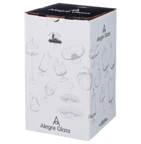Графин для виски 1,3 л  Alegre Glass "Sencam /Grey" / 313796