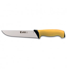 Нож разделочный 18 см жёлтая ручка "Jero" / 221552