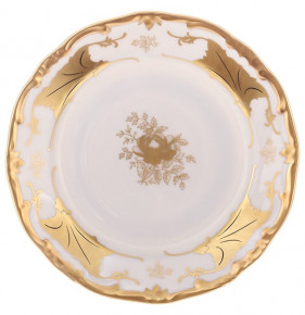 Набор тарелок 17 см 6 шт  Weimar Porzellan "Кленовый лист /Белый" / 015611