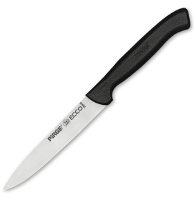 Нож поварской 12 см черная ручка  PIRGE "Ecco" / 321676