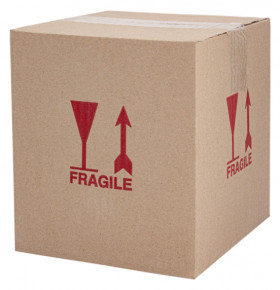 Ваза для цветов 35 см серая  SAN MIGUEL "Origami" (инд.упаковка) / 292085