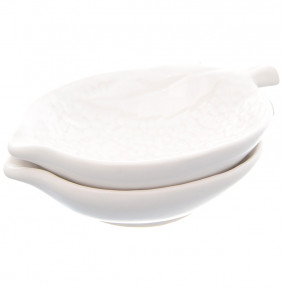 Набор салатников 15,5 см 2 шт  Artigianato Ceramico by Caroline "La Natura in Tavola" белые / 229033