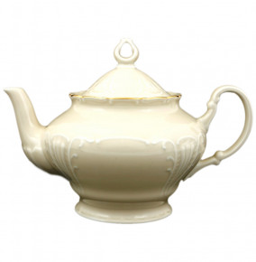 Заварочный чайник 1,2 л  Bohemia Porcelan Moritz Zdekauer 1810 s.r.o. "Лиана /Золотая отводка /СК" / 099644
