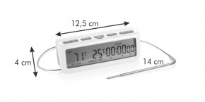 Цифровой термометр для духовки с таймером "Tescoma /ACCURA" / 142579