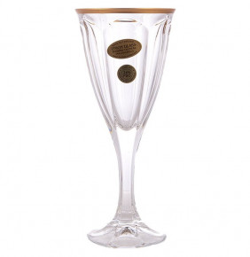 Бокалы для белого вина 245 мл 6 шт  UNION GLASS "Виндзор /Матовое золото" / 167621